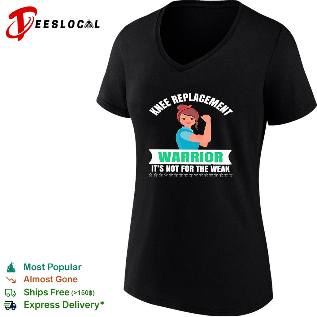 Knee replacement warrior it is not for the weak recovery surgery medical shirt Unisex