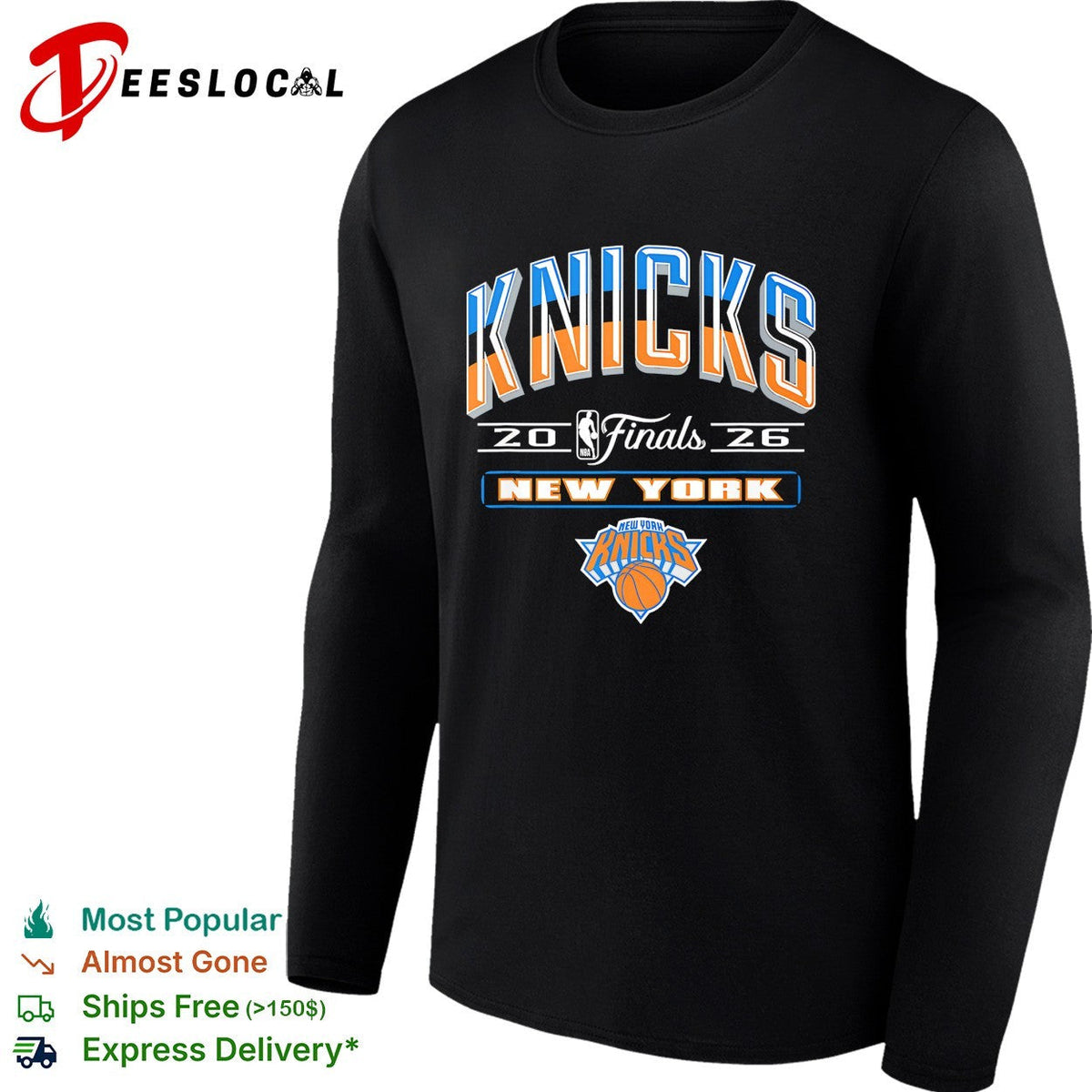 Knicks 2026 Finals New York NBA Basketball Team Concept Fan Graphic shirt Unisex