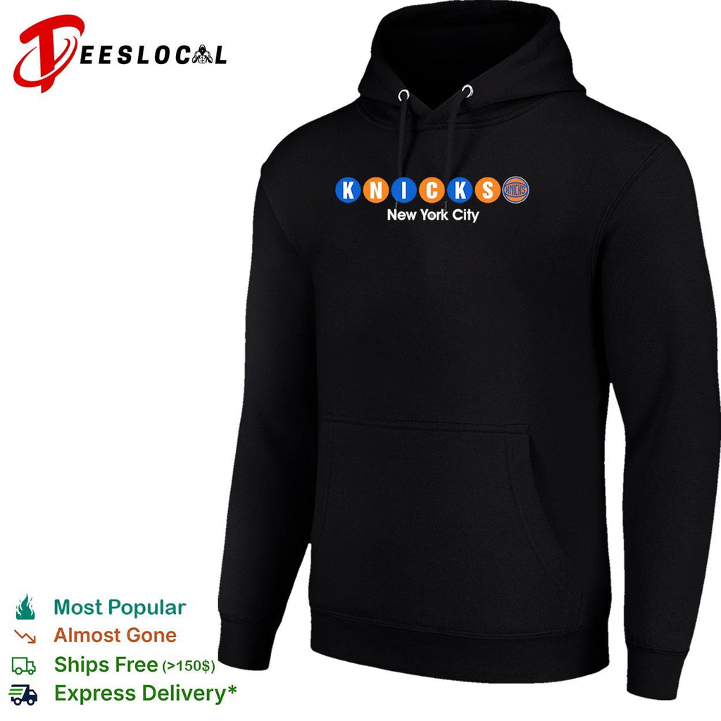 Knicks New York City Subway Logo NBA Basketball Team Shirt Unisex