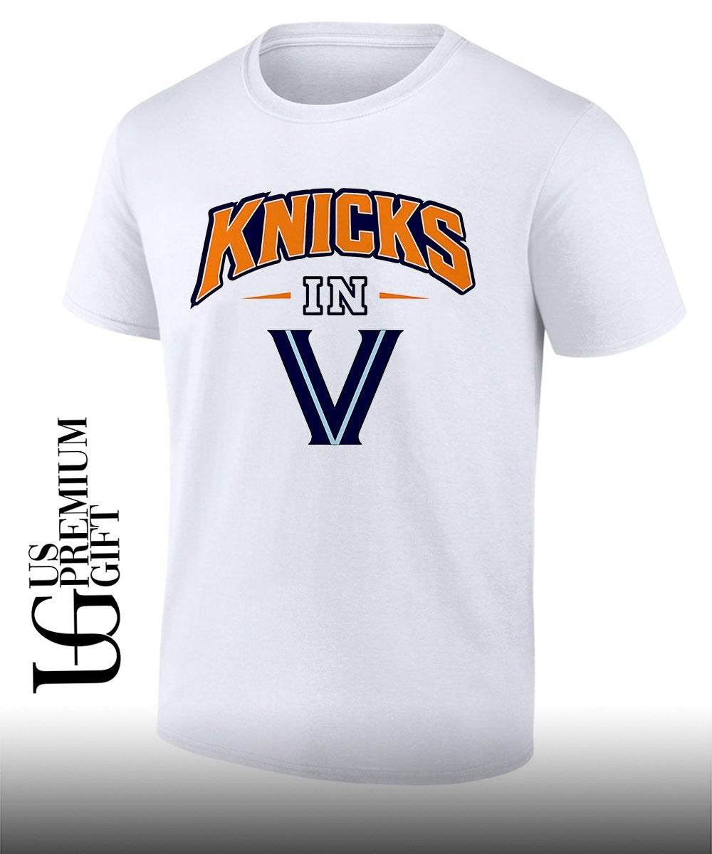 Knicks in 5 Villanova Wildcats Championship logo shirt Unisex