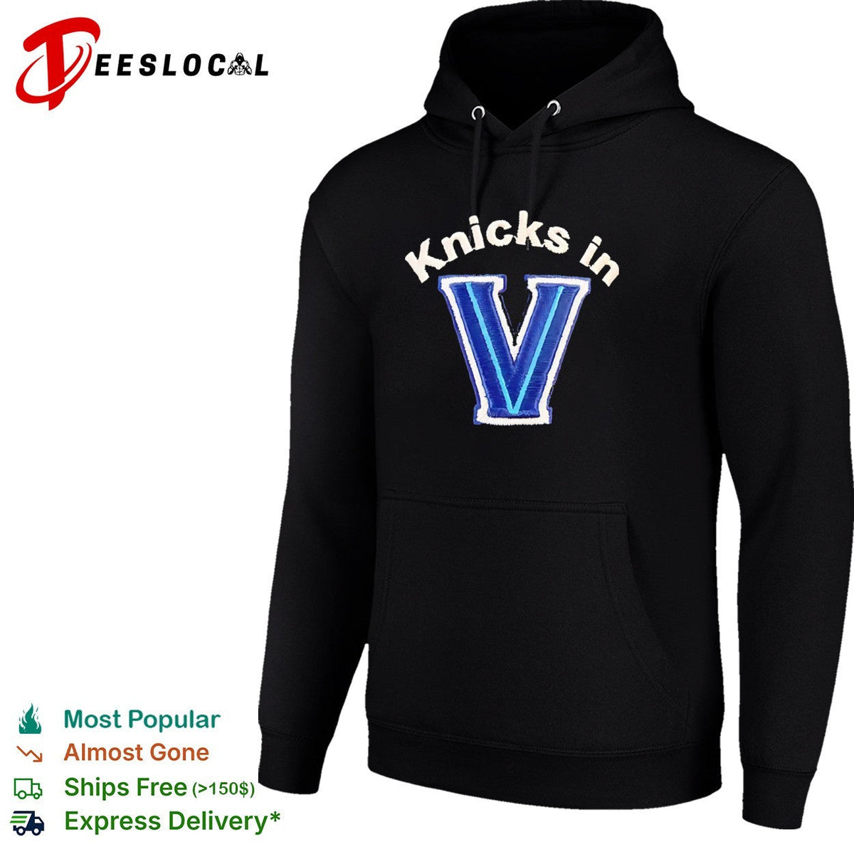 Knicks in V Villanova shirt Unisex