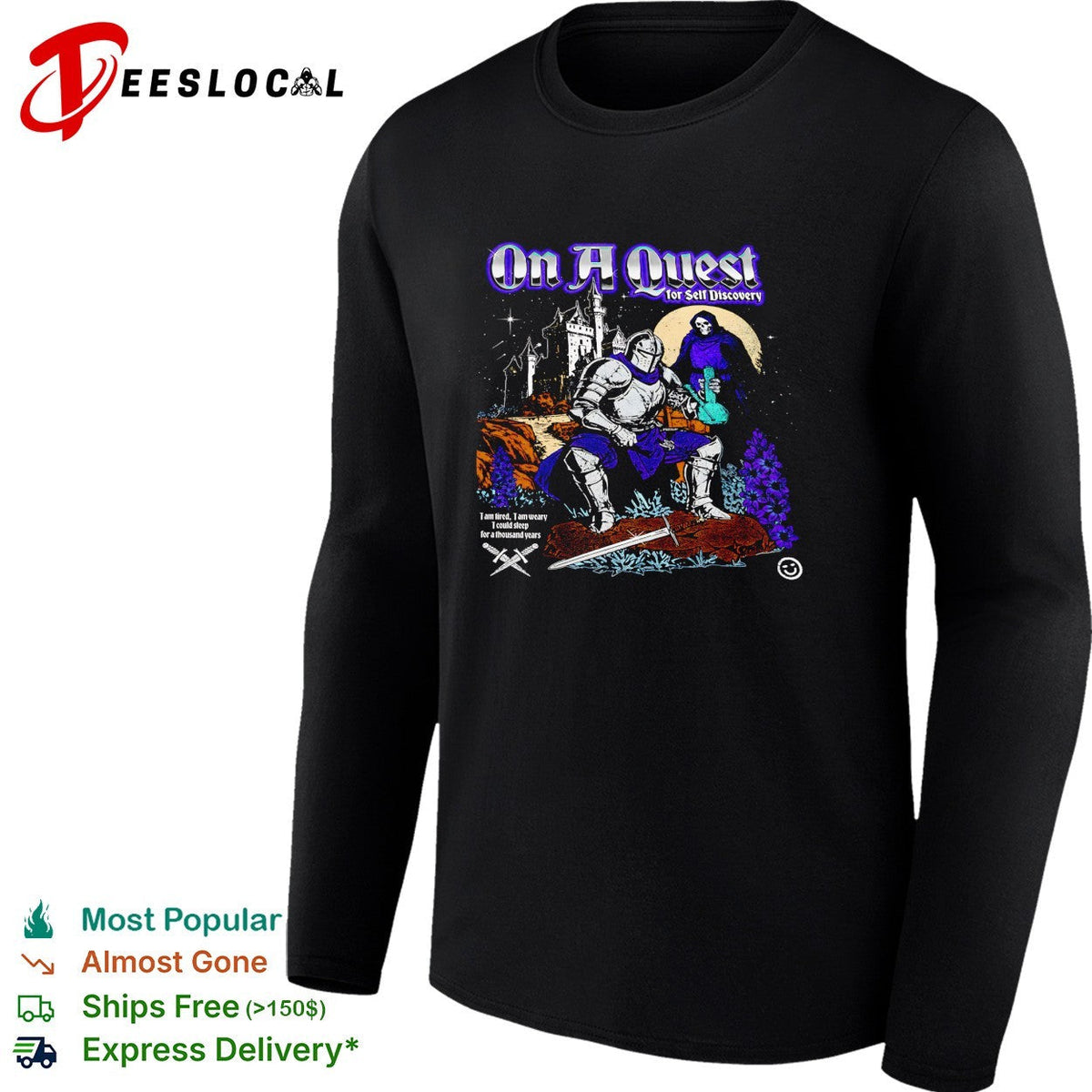 Knight on a quest for self discovery shirt Unisex