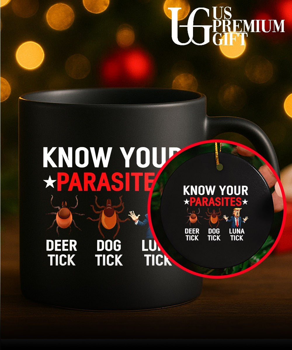 Know Your Parasites Anti-Trump shirt Unisex