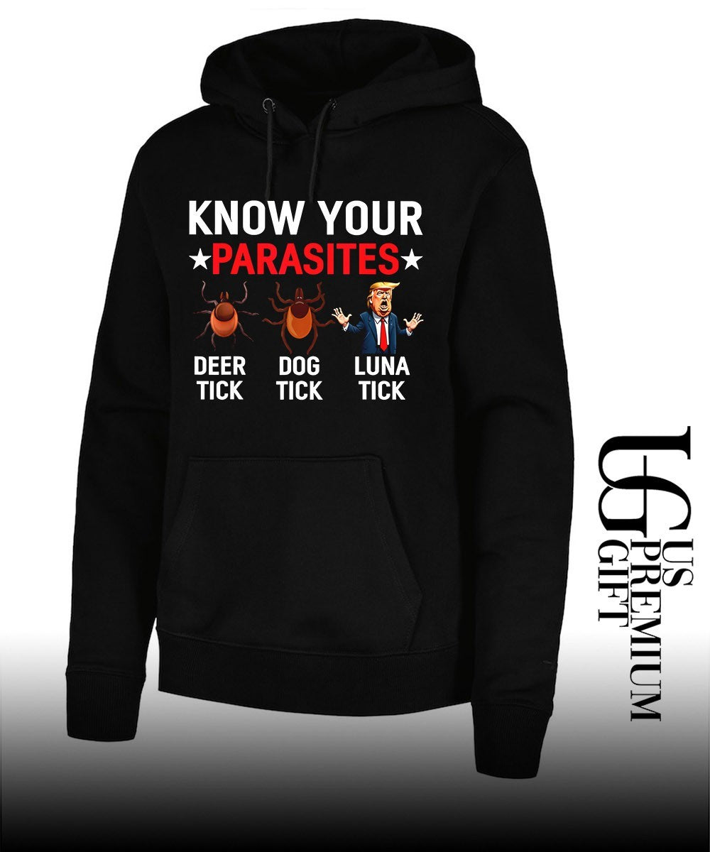 Know Your Parasites Anti-Trump shirt Unisex
