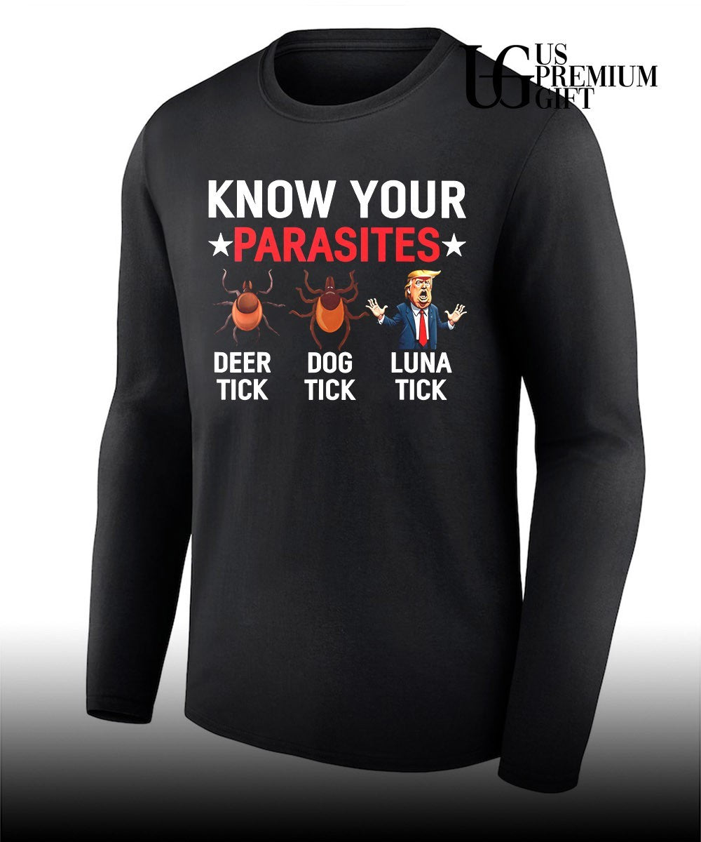 Know Your Parasites Anti-Trump shirt Unisex