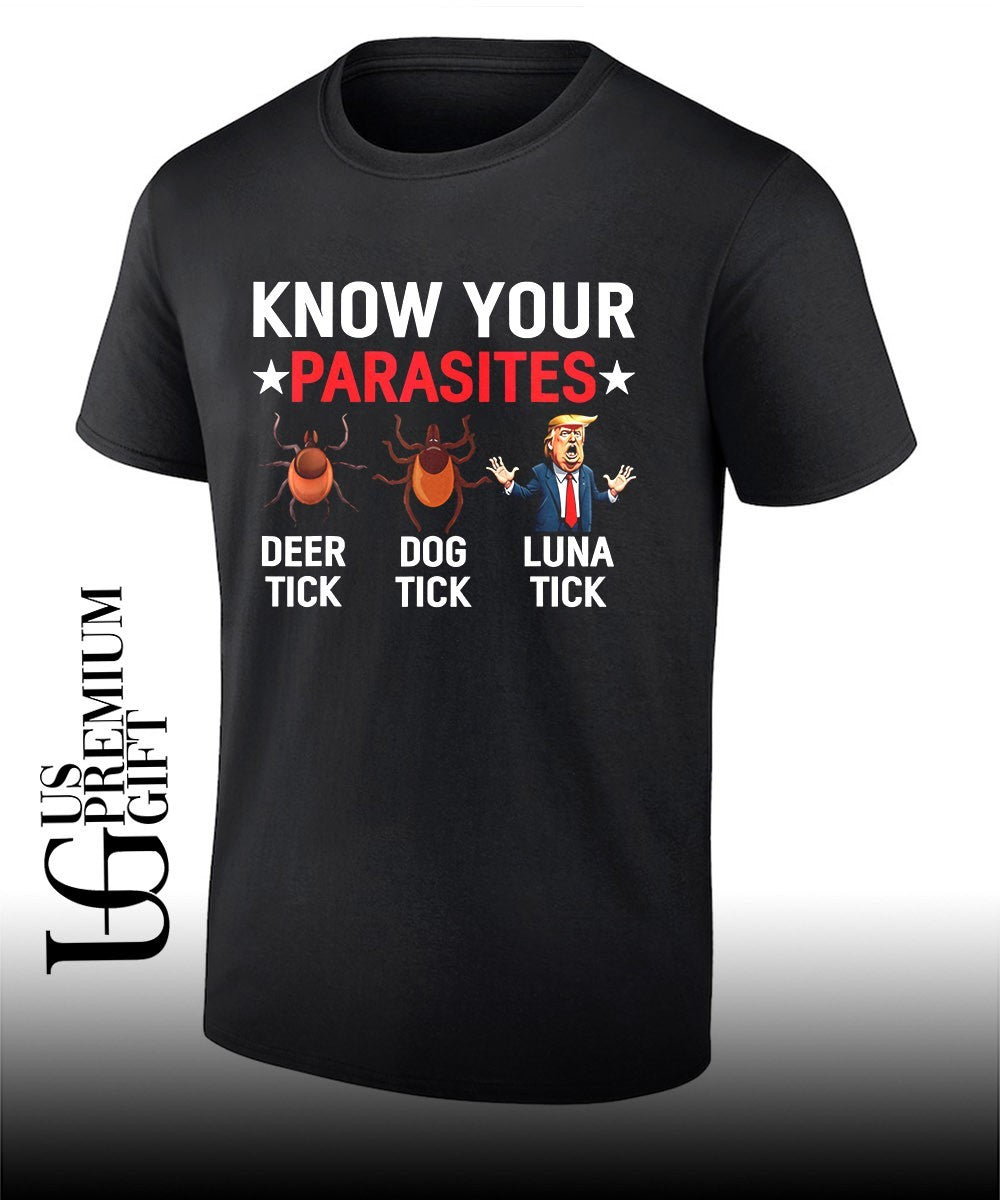 Know Your Parasites Anti-Trump shirt Unisex