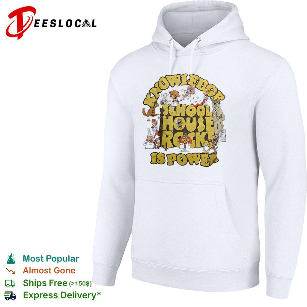 Knowledge is Power Characters ABC 1970s Educational TV show shirt Unisex