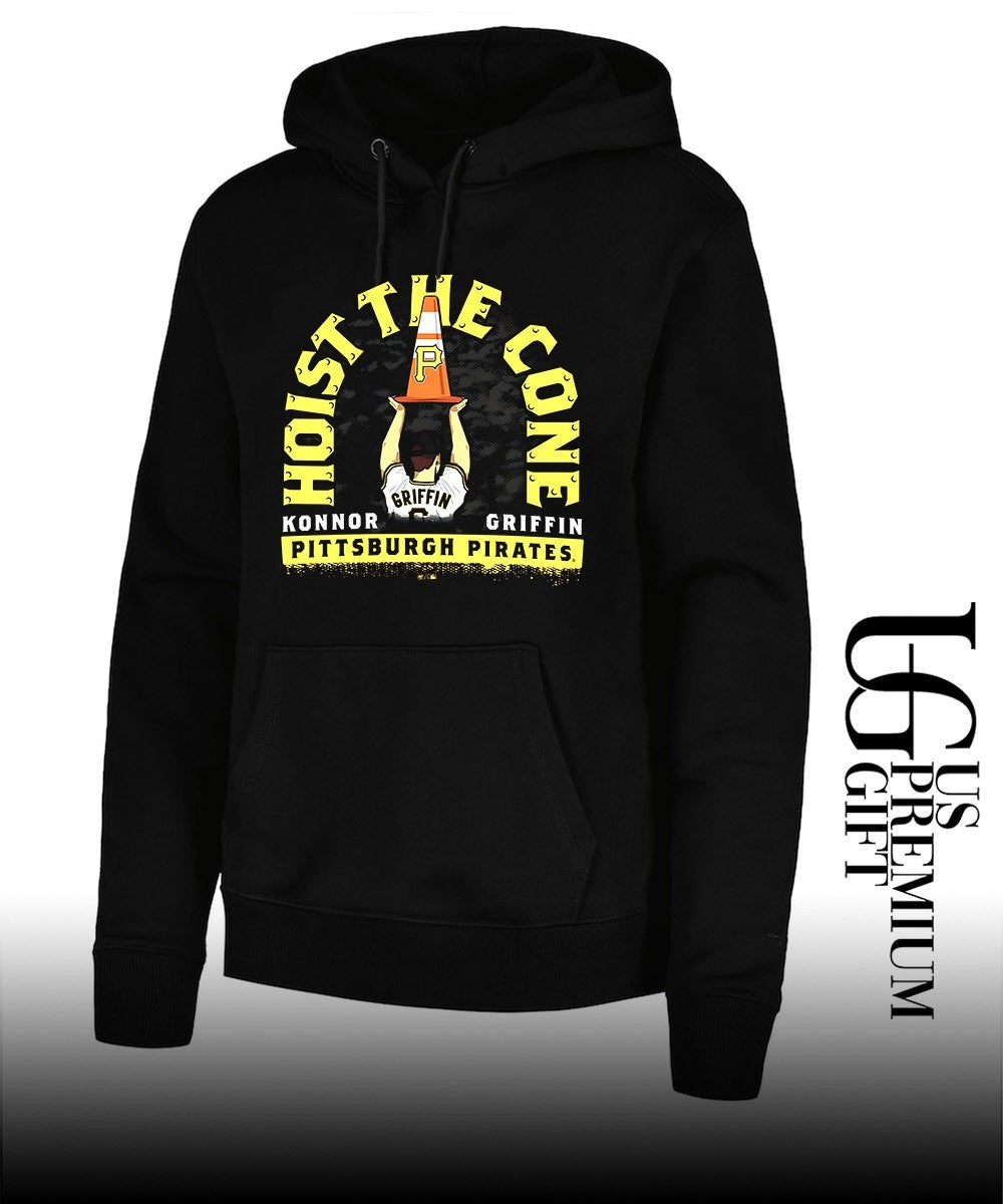 Konnor Griffin Pittsburgh Pirates Hoist the Cone player graphic shirt Unisex