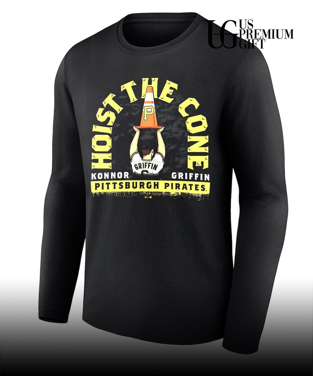 Konnor Griffin Pittsburgh Pirates Hoist the Cone player graphic shirt Unisex