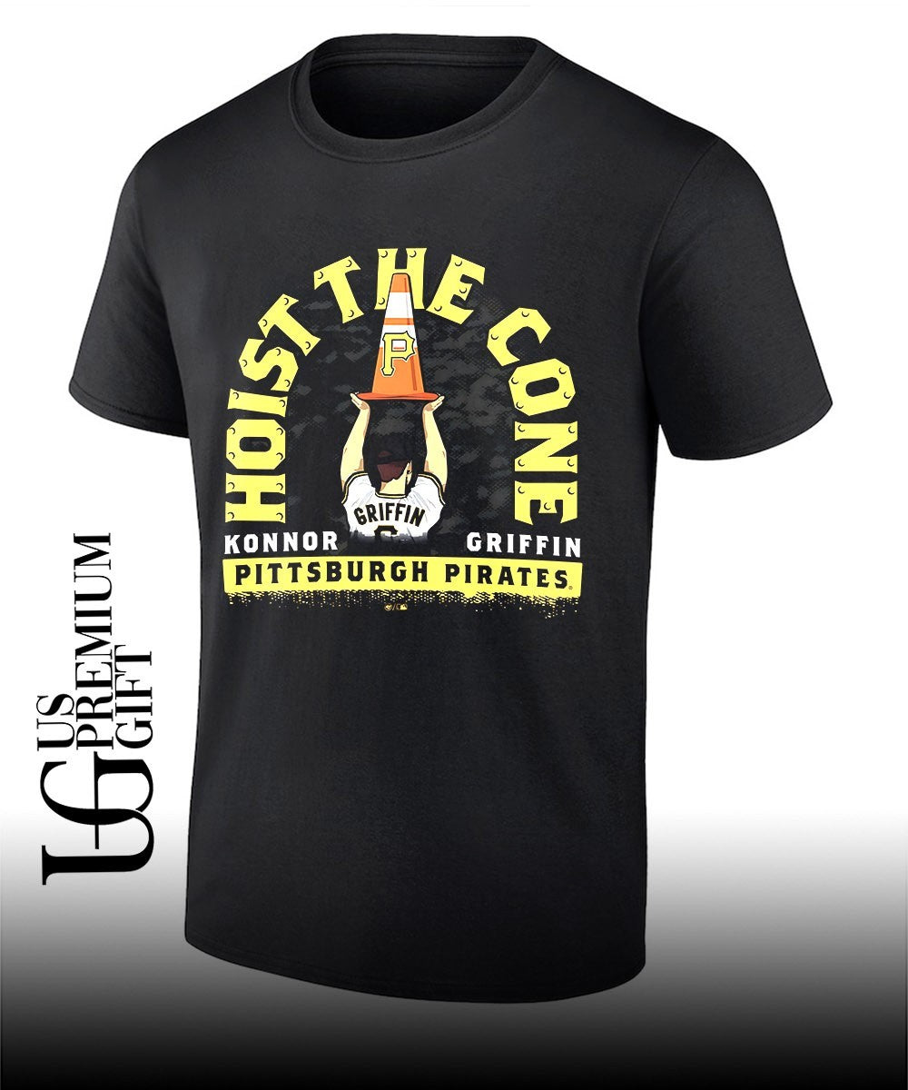 Konnor Griffin Pittsburgh Pirates Hoist the Cone player graphic shirt Unisex
