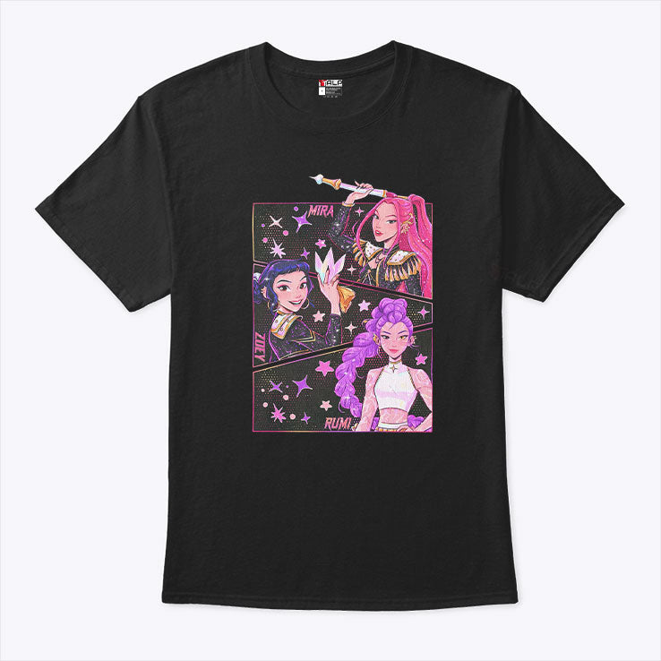 Kpop Demon Hunters T Shirt Unisex