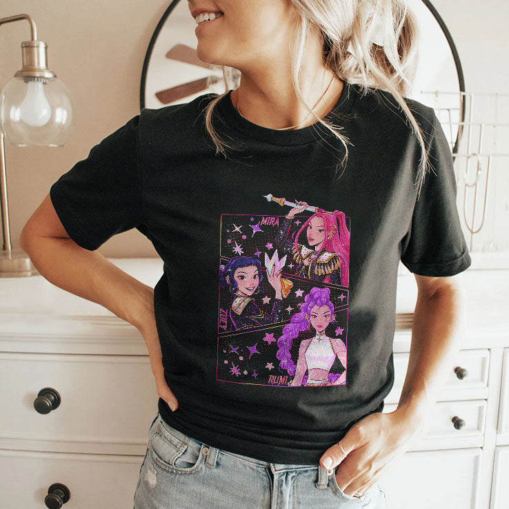 Kpop Demon Hunters T Shirt Unisex