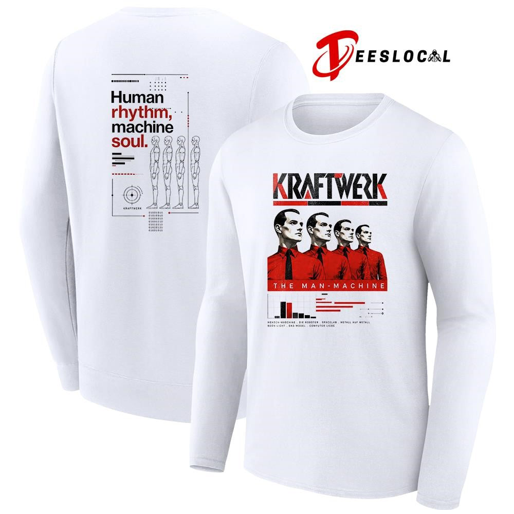 Kraftwerk the man machine human rhythm machine soul shirt Unisex