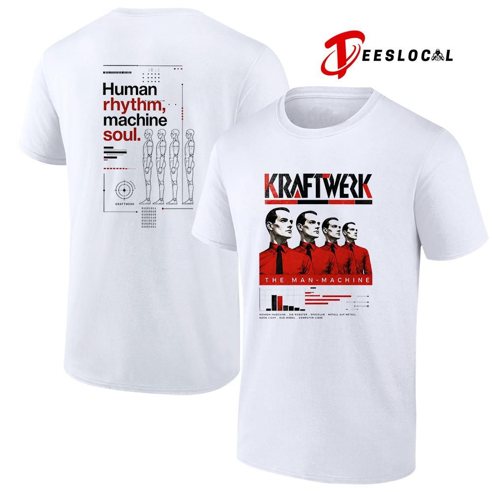 Kraftwerk the man machine human rhythm machine soul shirt Unisex