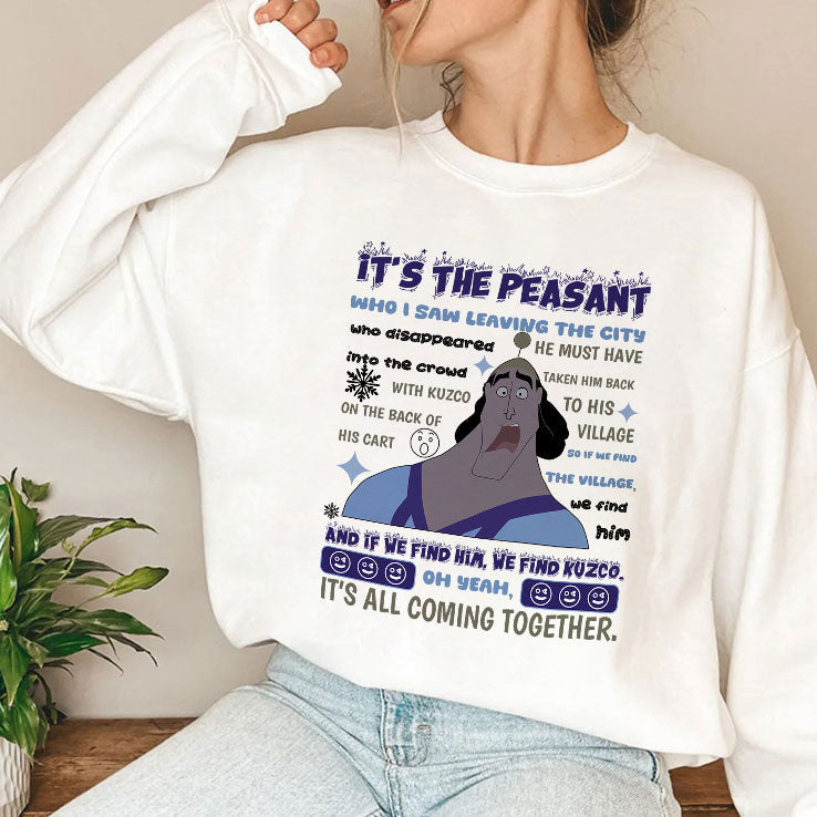 Kronk Oh Yeah It’s All Coming Together Emperor’s New Groove Meme T Shirt Unisex