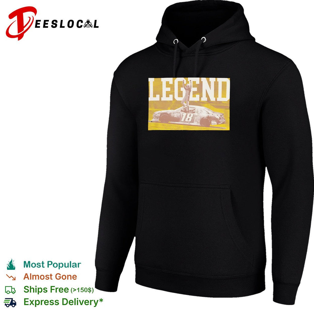 Kyle Busch Joe Gibbs Racing NASCAR Legend 18 shirt Unisex