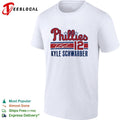 Kyle Schwarber Philadelphia Phillies 12 Signature Phillies shirt Unisex