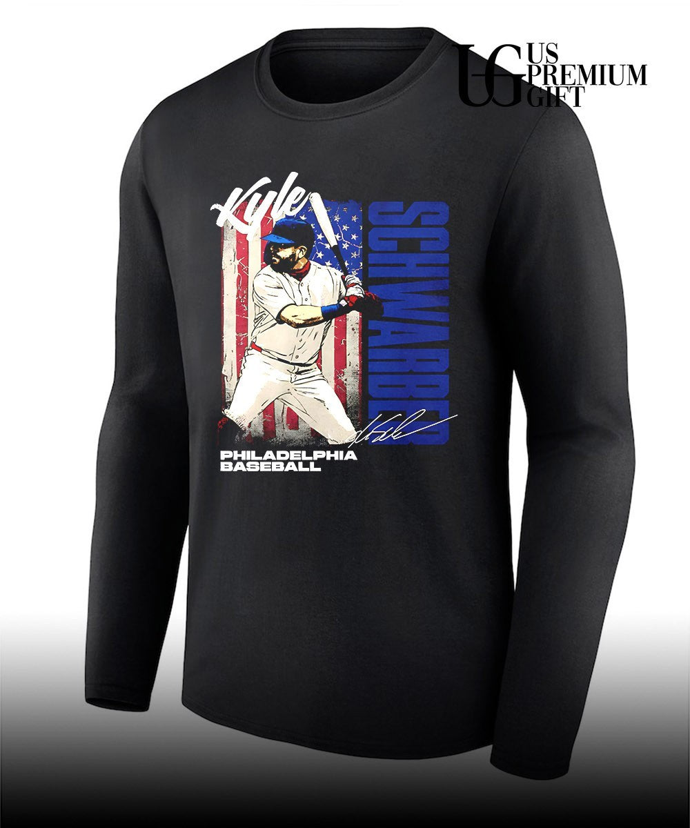 Kyle Schwarber Philadelphia Phillies Baseball players signature shirt Unisex