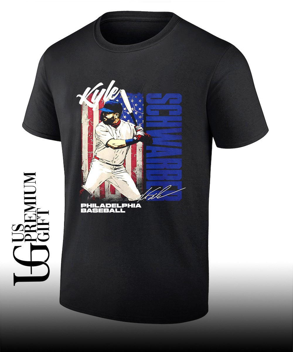 Kyle Schwarber Philadelphia Phillies Baseball players signature shirt Unisex