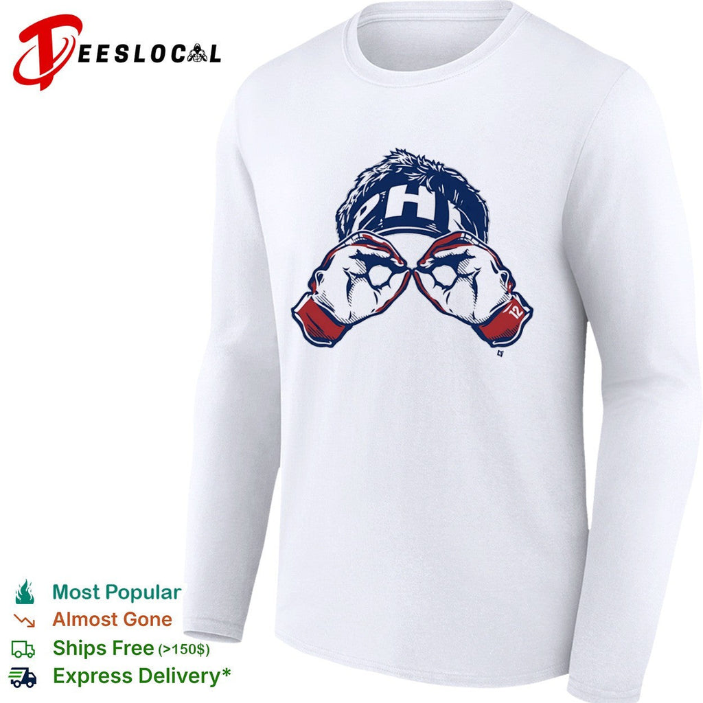 Kyle Schwarber Philadelphia Phillies hand goggles 12 shirt Unisex
