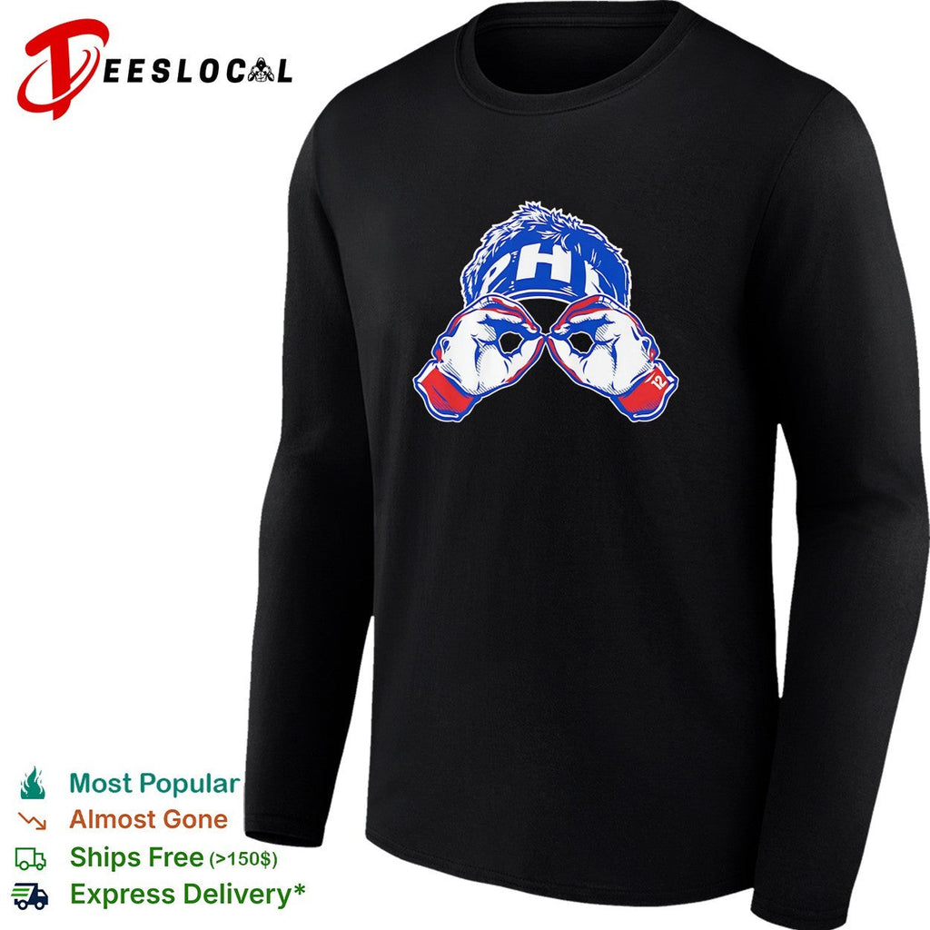 Kyle Schwarber Philadelphia Phillies number 12 circle celebration gesture graphic shirt Unisex