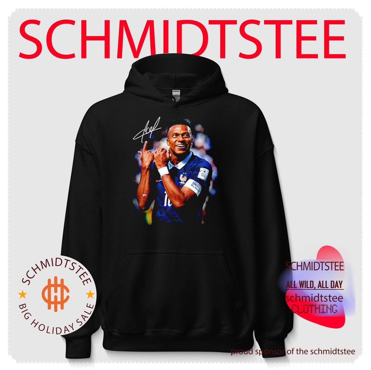 Kylian Mbappe France National Football Team Legend signature shirt Unisex