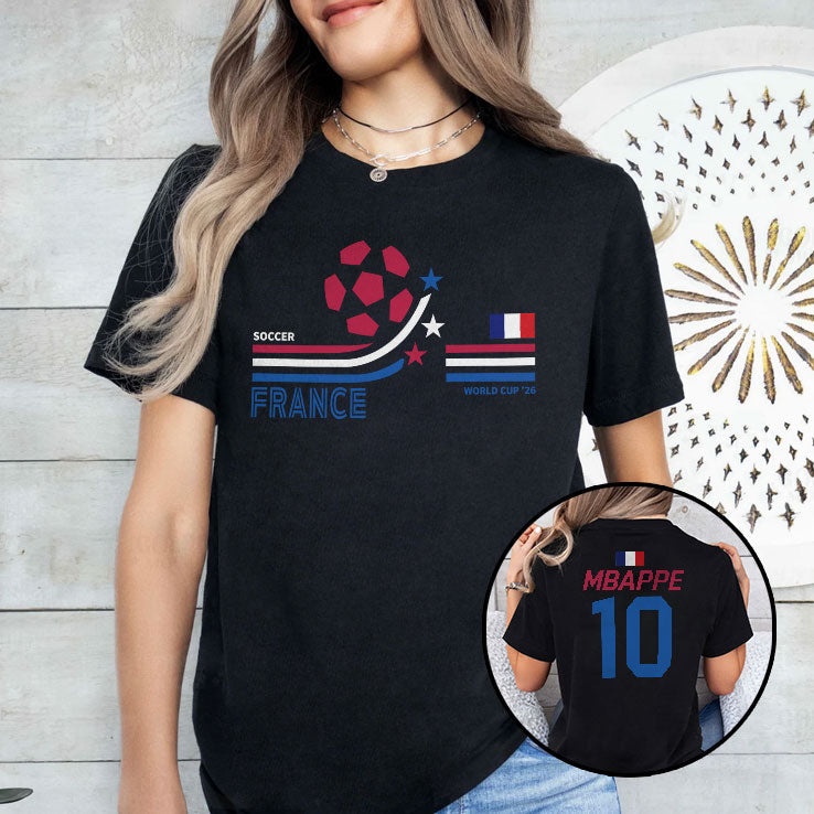 Kylian Mbappe France National Team 10 World Cup 2026 T Shirt Unisex