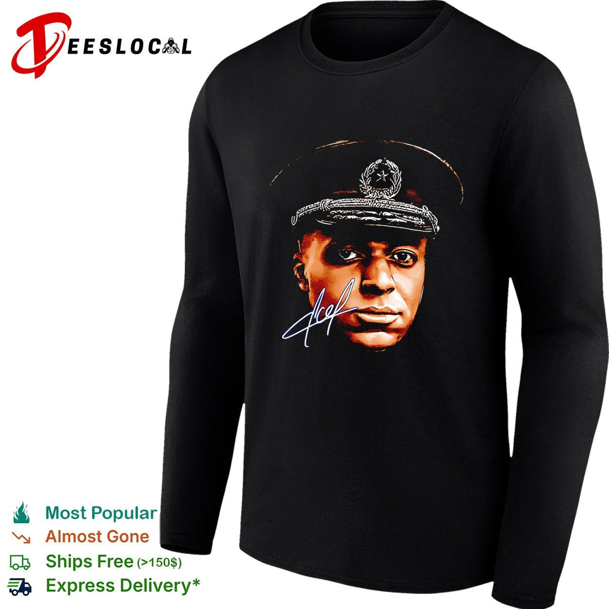 Kylian Mbappe x El Dictator military portrait shirt Unisex