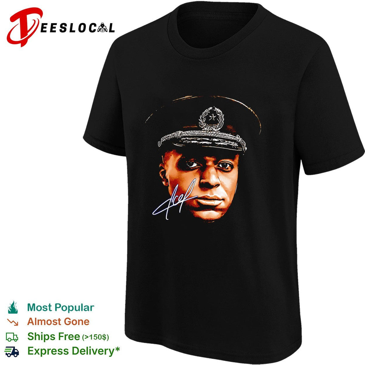 Kylian Mbappe x El Dictator military portrait shirt Unisex
