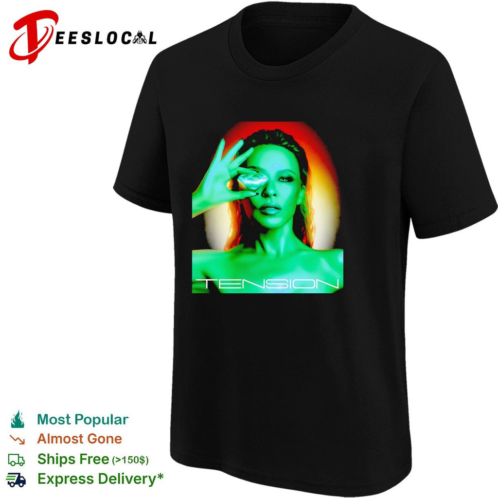 Kylie Minogue Tension Album Cover Artwork Music Fan shirt Unisex