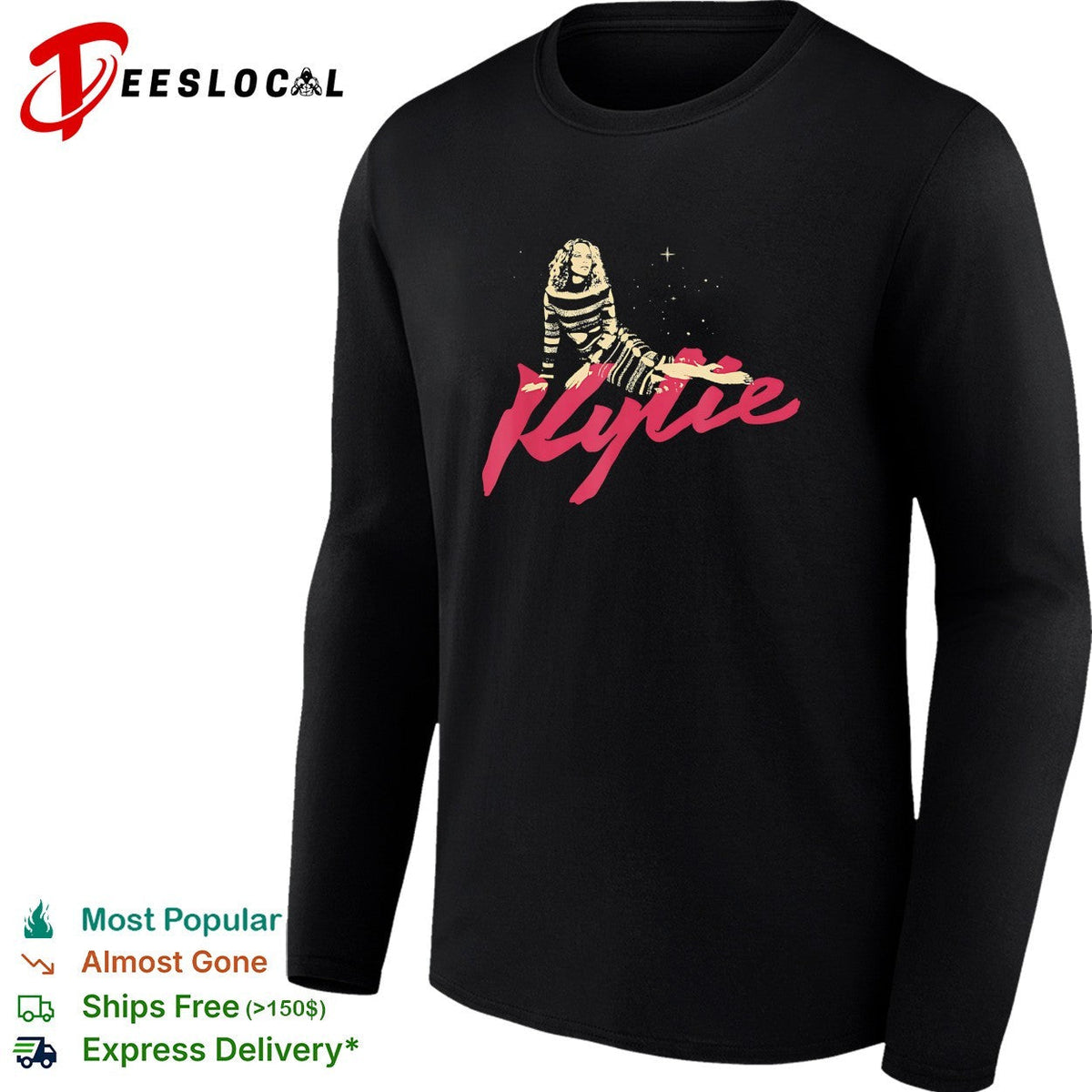 Kylie Minogue vintage graphic shirt Unisex