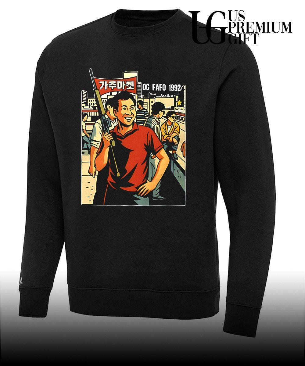 LA Riots Roof Korean Veterans Og Fafo 1992 shirt Unisex