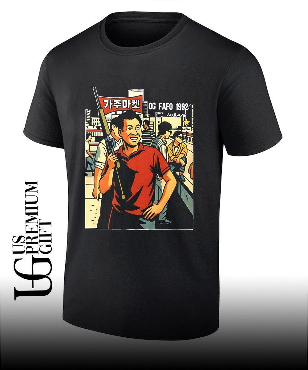 LA Riots Roof Korean Veterans Og Fafo 1992 shirt Unisex