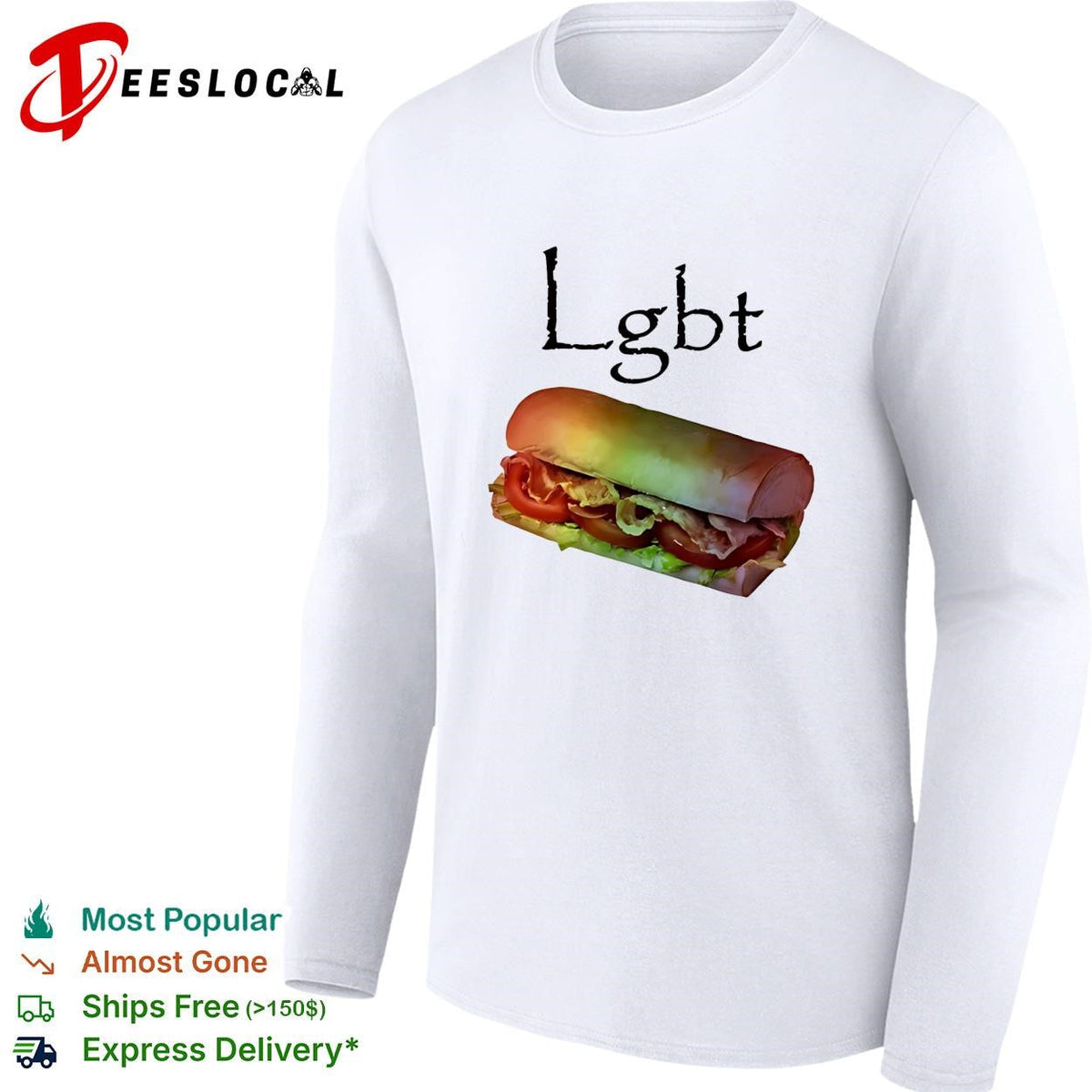 LGBT BLT sandwich funny shirt Unisex