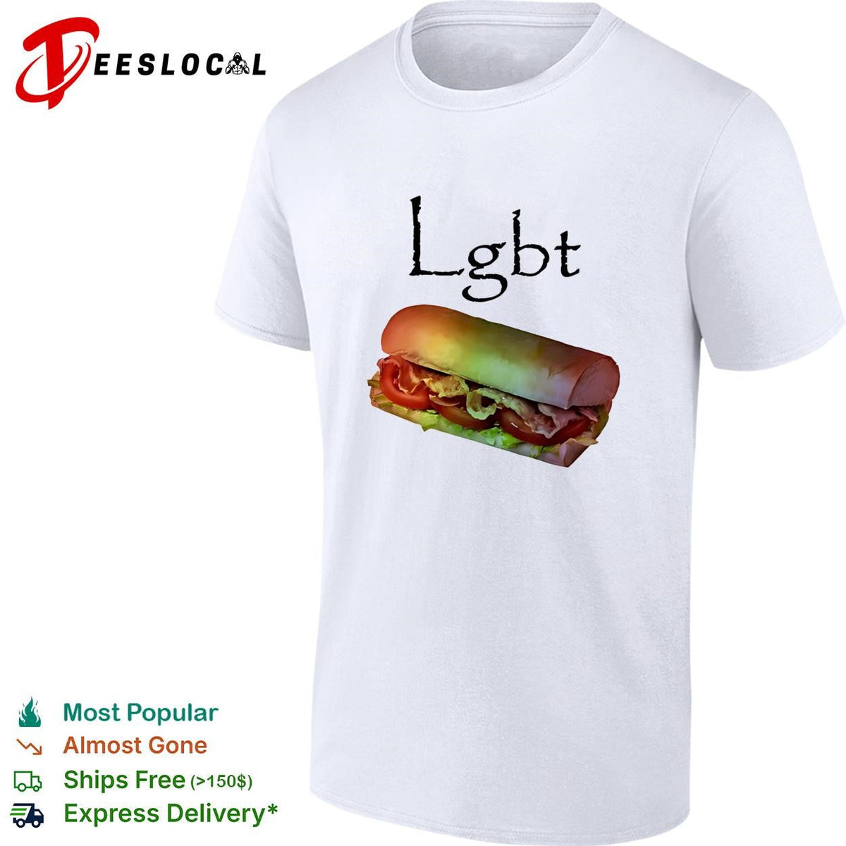 LGBT BLT sandwich funny shirt Unisex