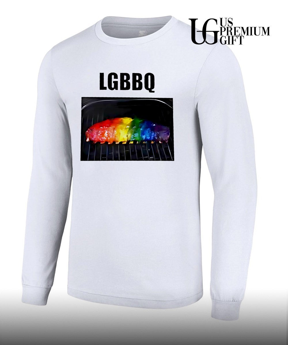 LGBTQ BBQ funny shirt Unisex