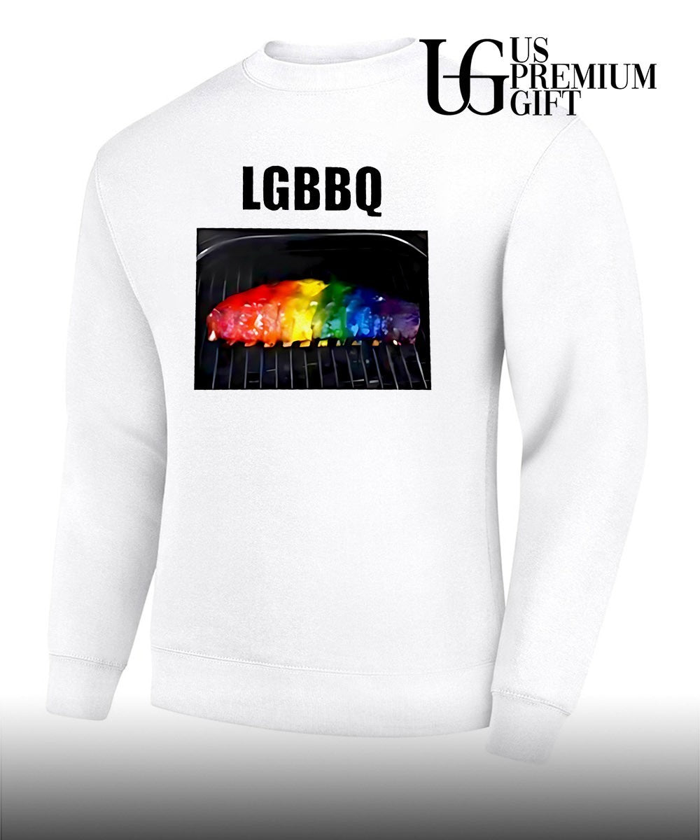 LGBTQ BBQ funny shirt Unisex