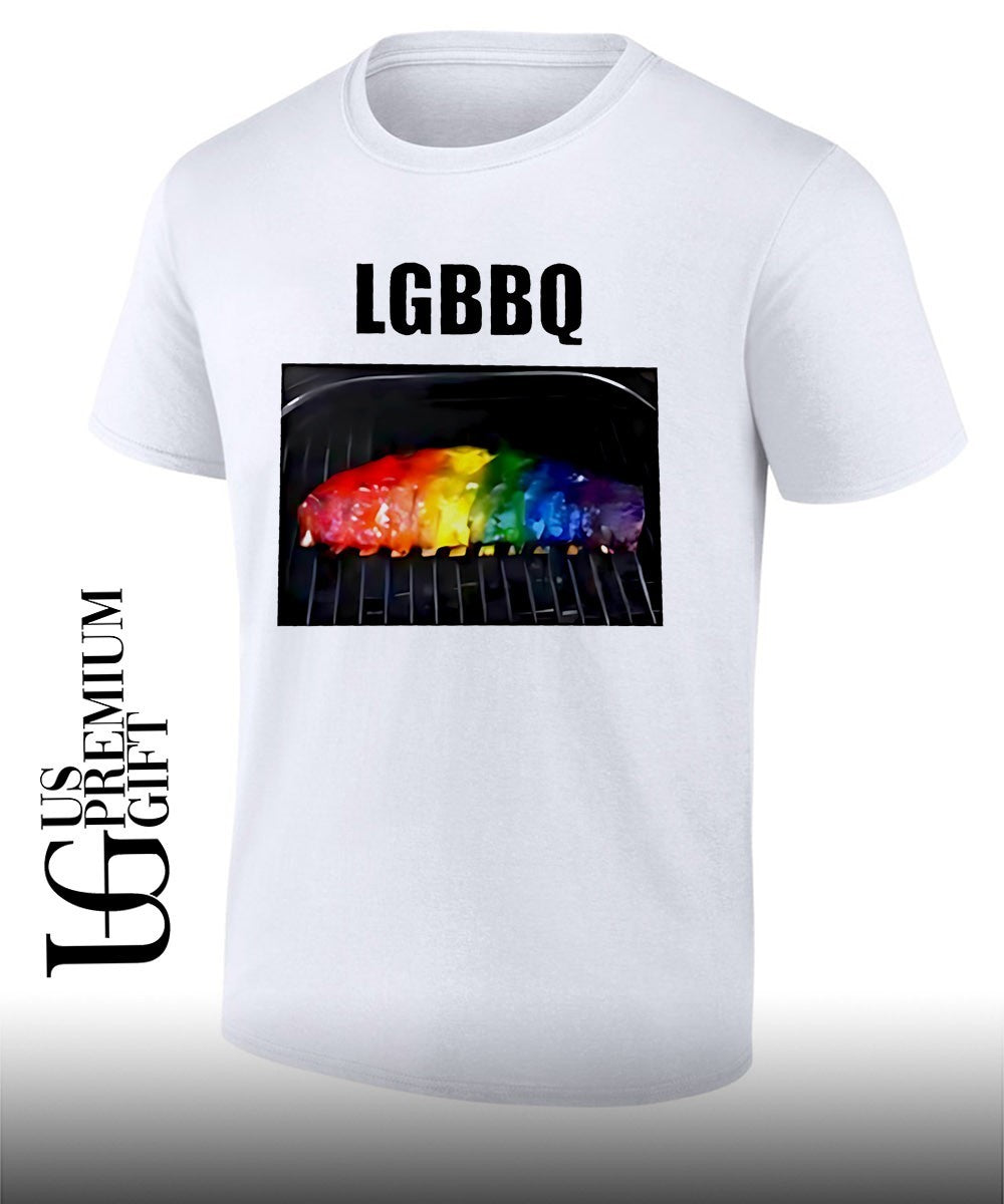 LGBTQ BBQ funny shirt Unisex