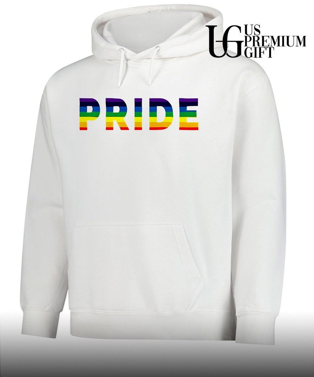 LGBTQ Pride Month Rainbow Lettering Print shirt Unisex