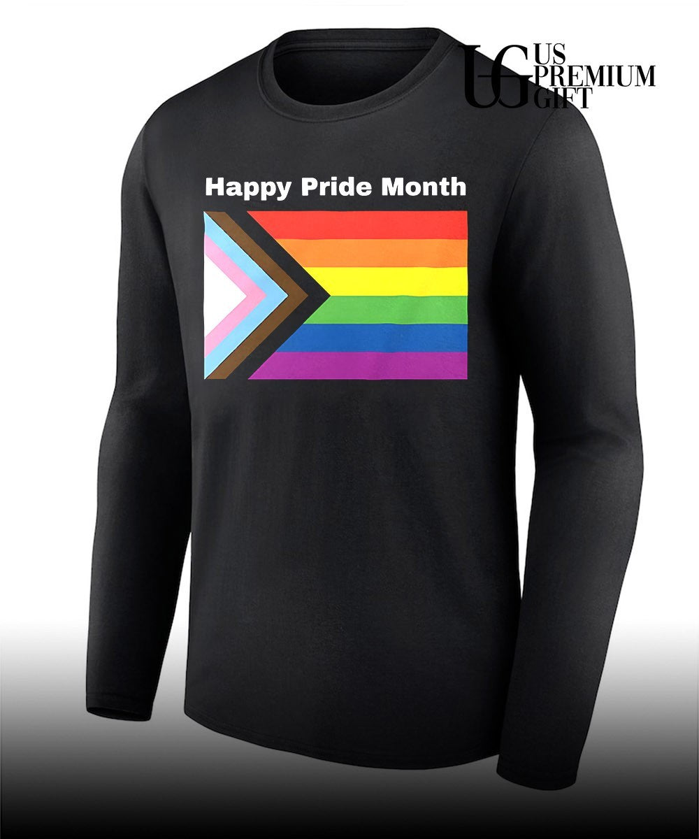 LGBTQ Progress Pride Flag Happy Pride Month 2026 shirt Unisex