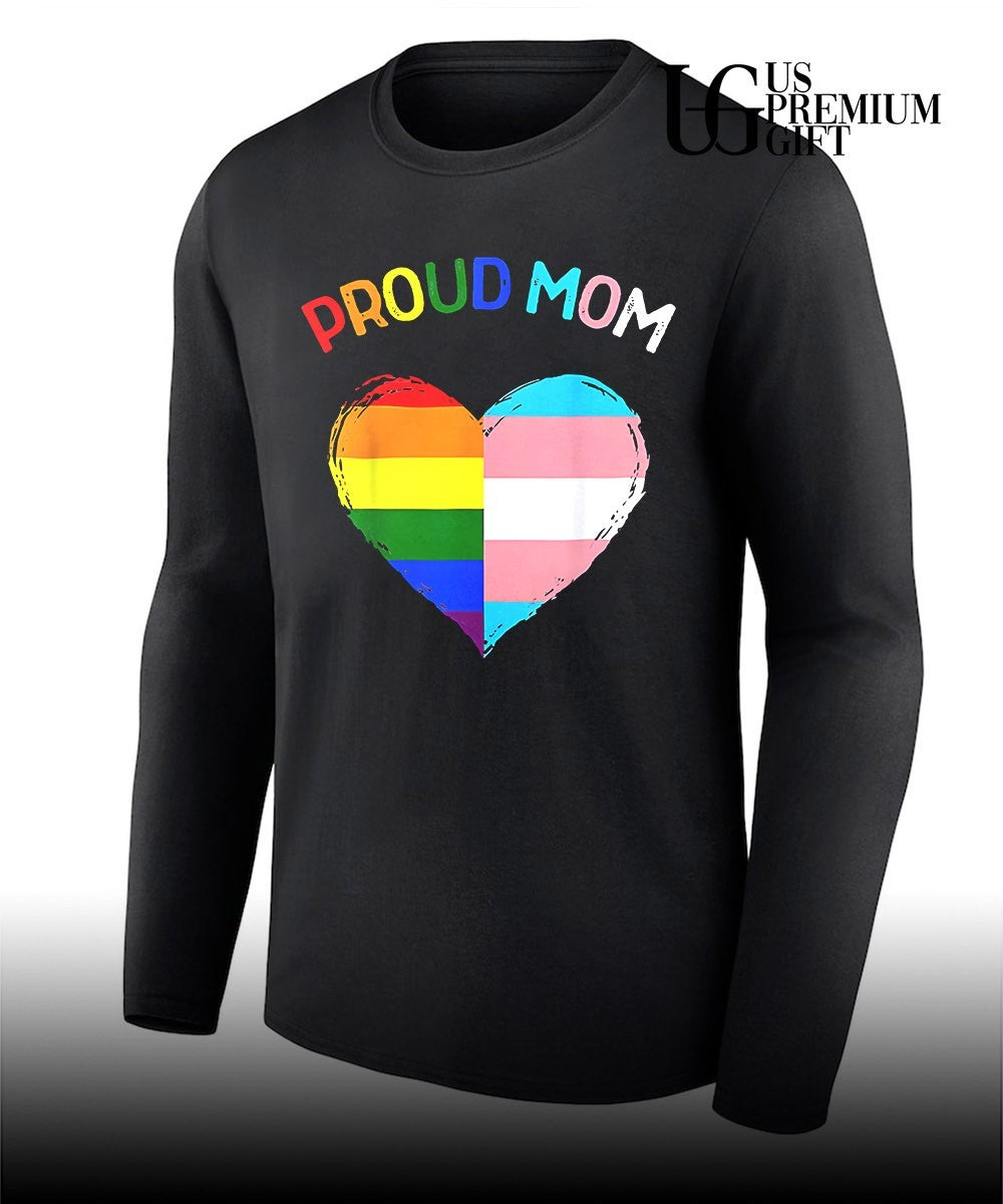 LGBTQ Transgender Pride Proud Mom 2026 shirt Unisex