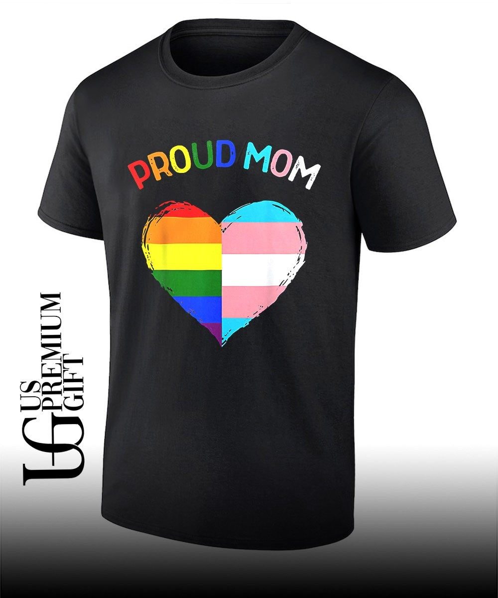 LGBTQ Transgender Pride Proud Mom 2026 shirt Unisex