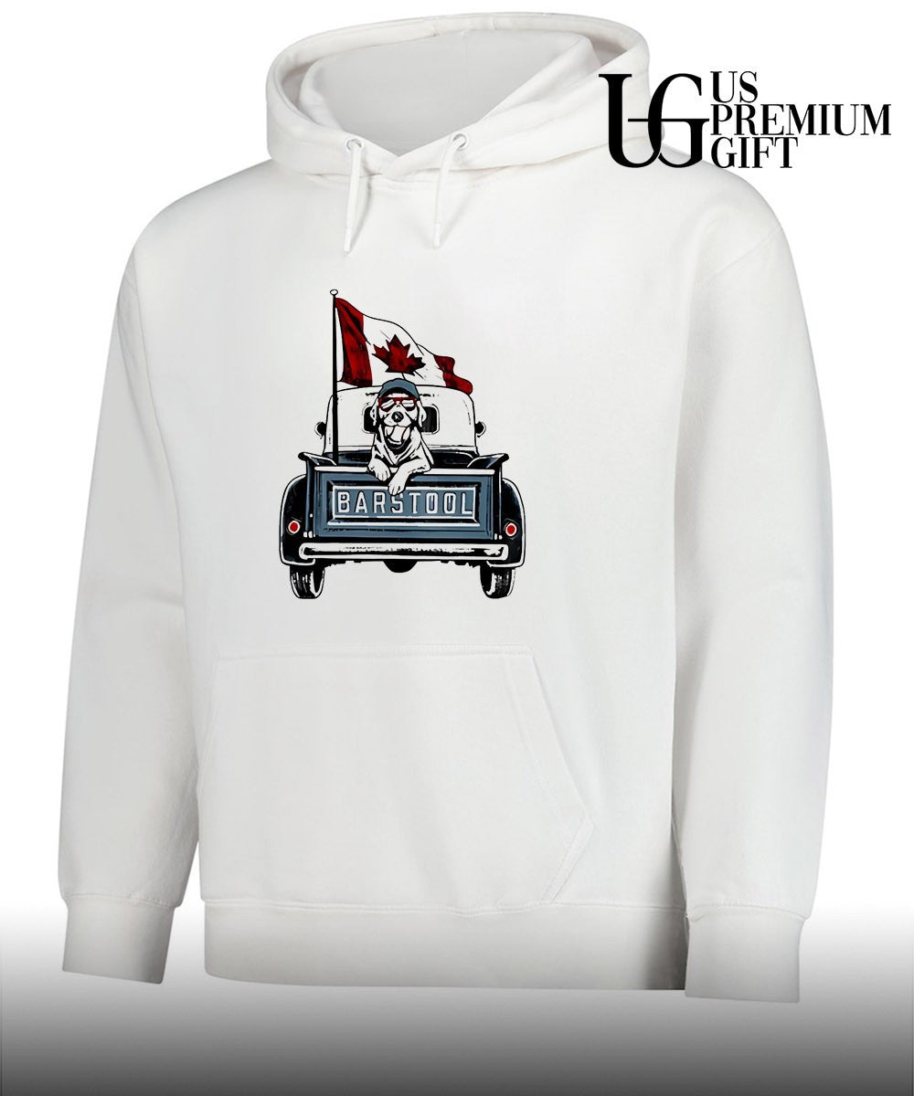 Labrador Retriever Canada Flag Baseball shirt Unisex