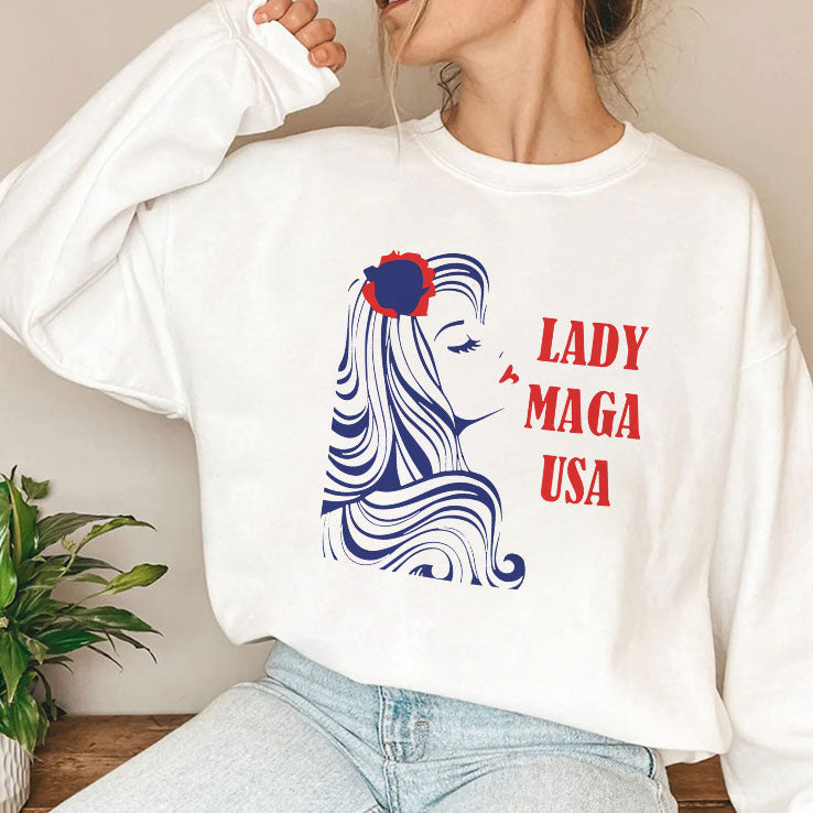 Lady MAGA USA T Shirt Unisex
