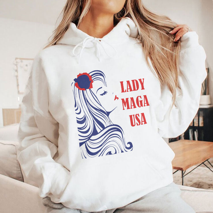 Lady MAGA USA T Shirt Unisex