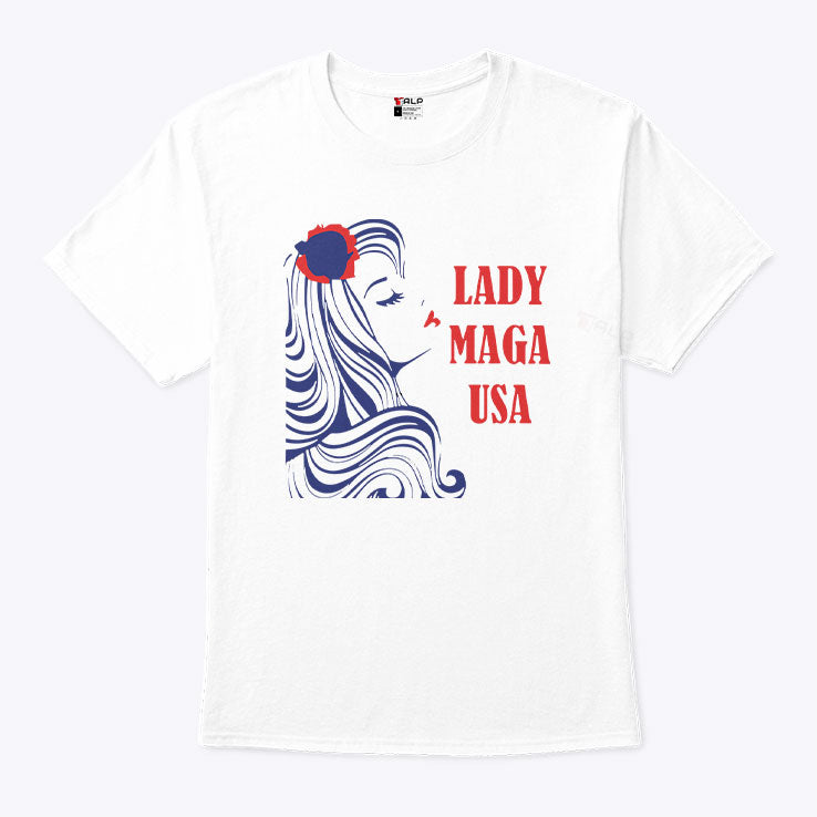 Lady MAGA USA T Shirt Unisex