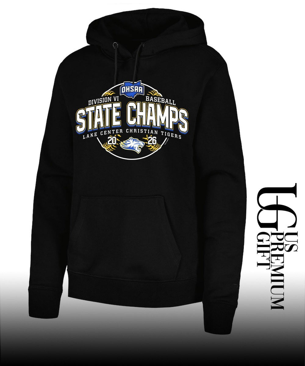 Lake Center Christian Tigers OHSAA Baseball D6 State Champions 2026 shirt Unisex