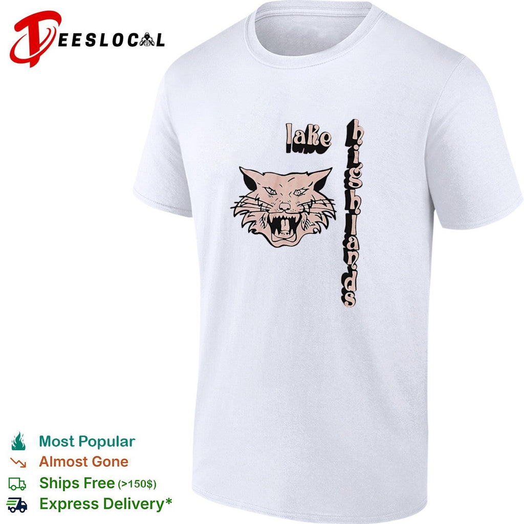 Lake Highlands Wildcat Mascot shirt Unisex