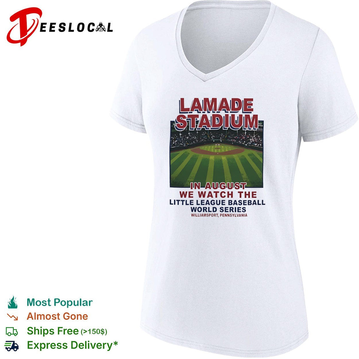 Lamade Stadium in August we watch the Little League Baseball World Series shirt Unisex
