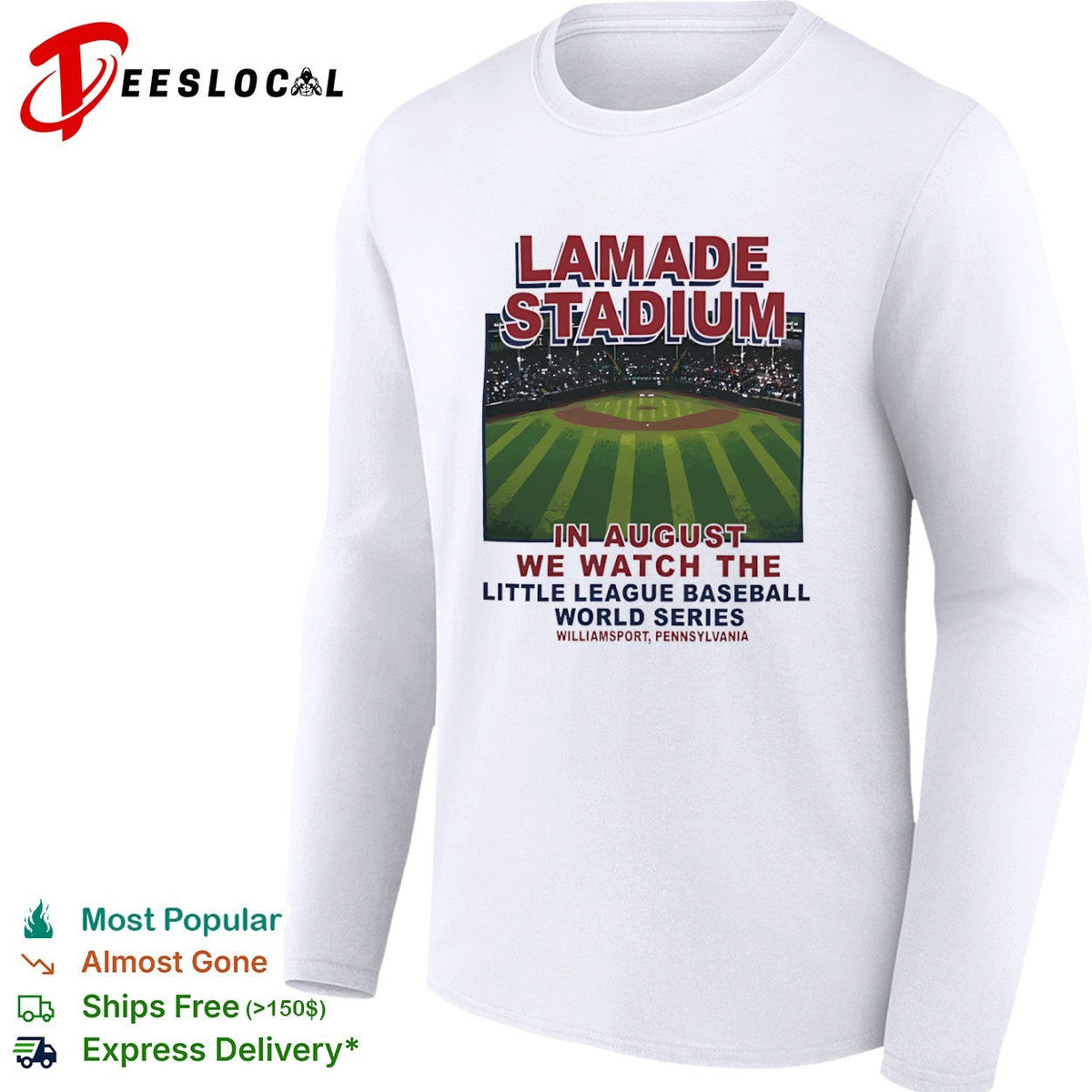 Lamade Stadium in August we watch the Little League Baseball World Series shirt Unisex